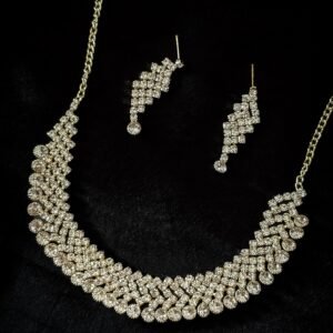 Diamond Necklace (Golden)