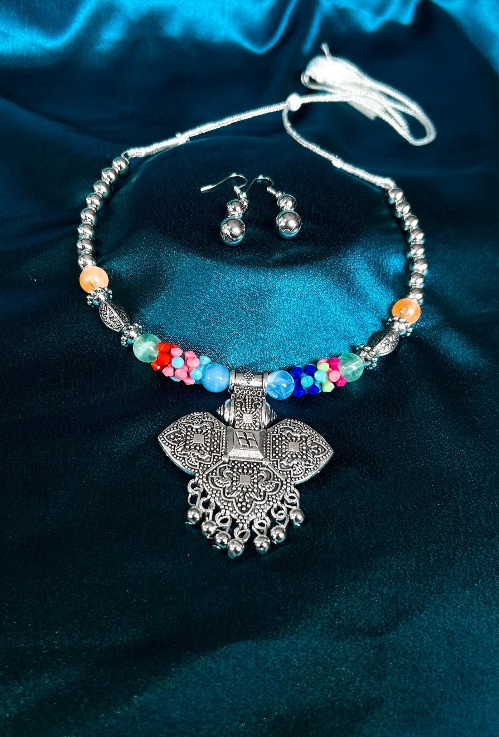 New Trending Oxidised Necklace Antique For Women