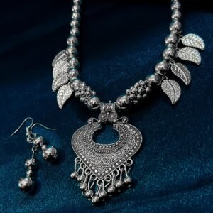 Oxidised Necklace Jewellery Navaratri Special