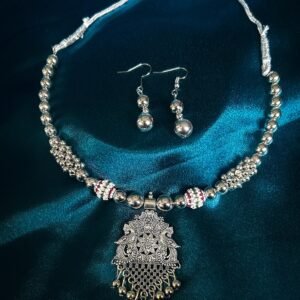 New Trending Oxidised Necklace Short And Beautiful